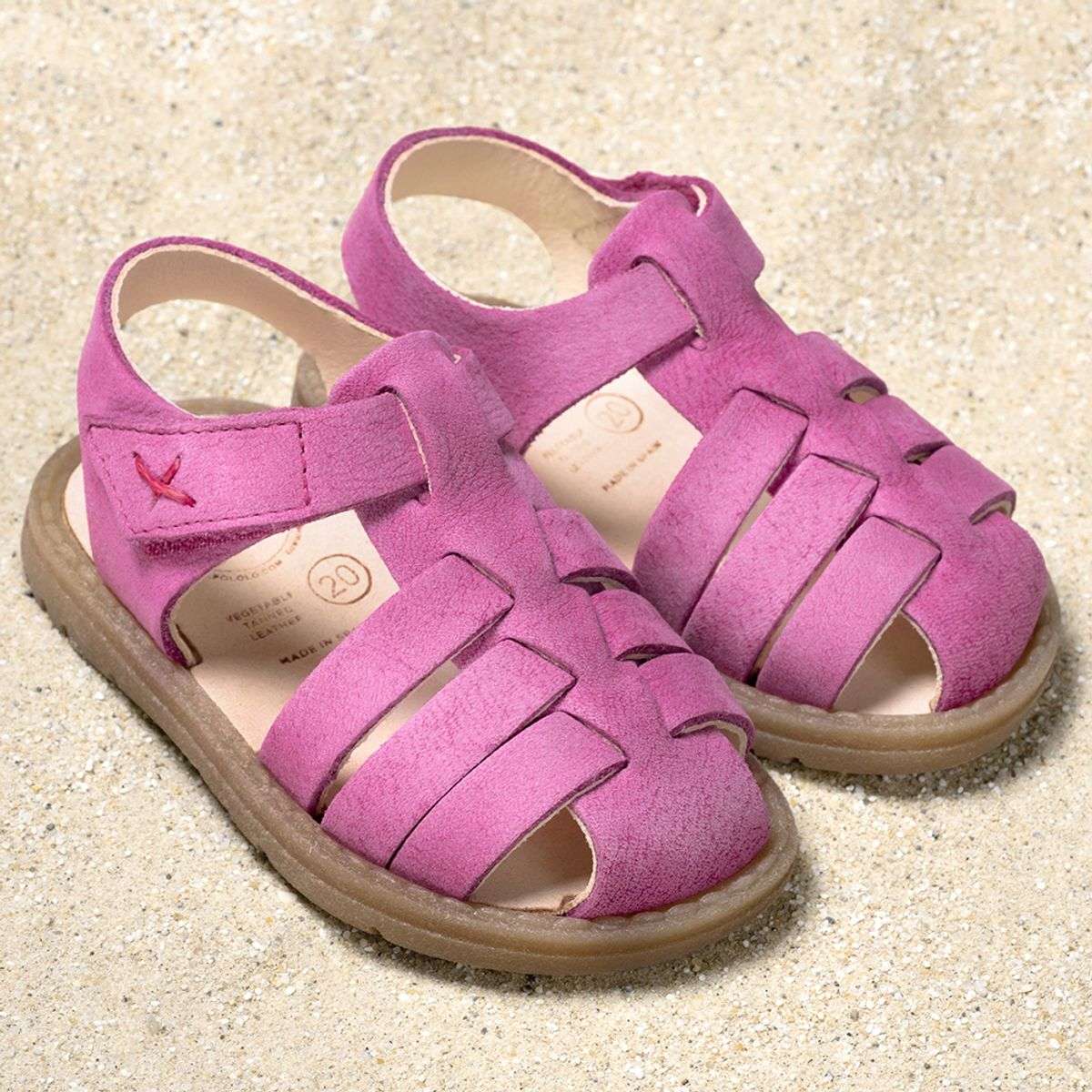 Pololo Unisex Kinder Fiesta Flat Sandal