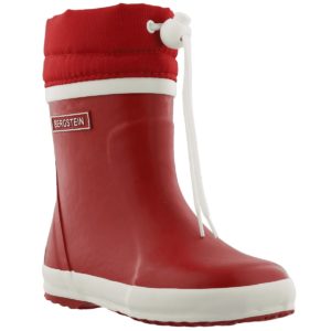 rubber boots-bergstein-red-on the side